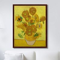 картина: sunflowers, 1889г. в Чите