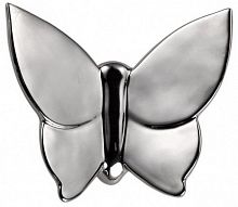 декоративная бабочка butterfly 12х14х5 (серебристая) в Чите