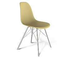 стул dsr бежевый s37 (eames style) в Чите