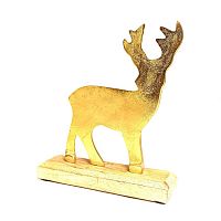 украшение декоративное golden raindeer, 22х18х5 см в Чите