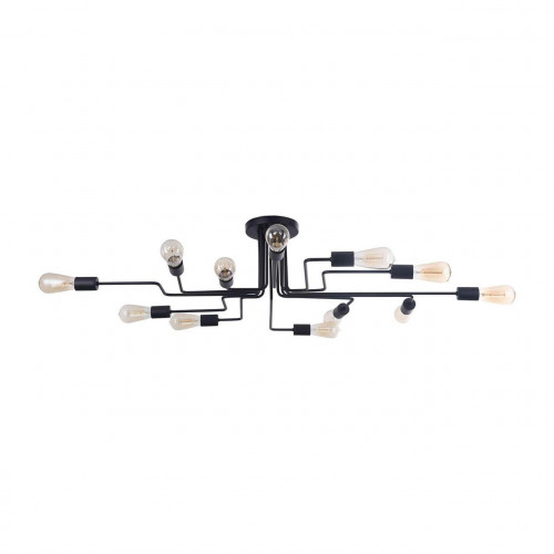 потолочная люстра maytoni gilbert t532cl-12b черная в Чите