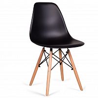 стул деревянный pc-015 черный (eames style) в Чите