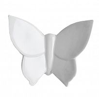 декоративная бабочка butterfly (белая) h14 (12*14*5) в Чите