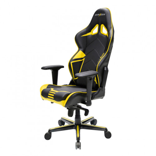 кресло геймерское dxracer racing rv131 черно-желтое в Чите