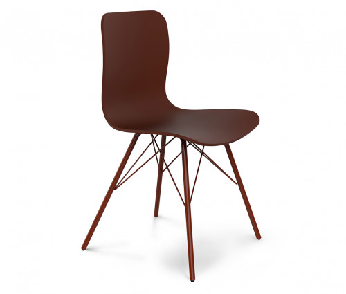 стул dsr коричневый s40 (eames style) в Чите