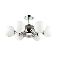 потолочная люстра odeon light miolla 3972/7c белая в Чите