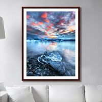 картина iceland coast 100х78,5 см в Чите