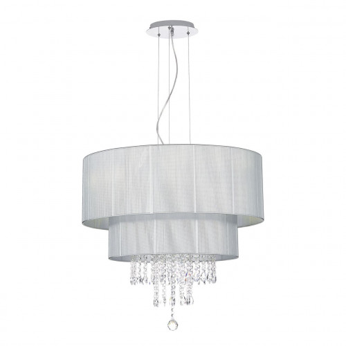 подвесная люстра ideal lux opera sp6 argento в Чите