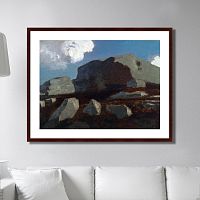 картина: landscape with rocks, near royan, 1875г. в Чите