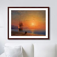 картина: море, 1864г. в Чите