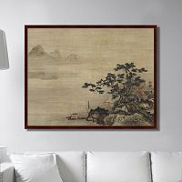 картина: autumn landscape in the style of sessh, 18 век в Чите