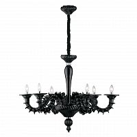 подвесная люстра ideal lux ca rezzonico sp6 nero в Чите