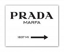 постер prada marfa а3 в Чите