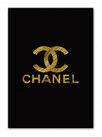 постер chanel gold а4 в Чите