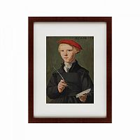 картина: portrait of a schoolboy, 1531 в Чите