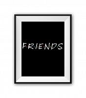 постер friends а4 в Чите