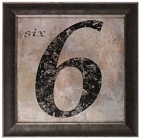 постер в раме six в Чите