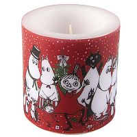 свеча большая moomin зимнее волшебство, 8 см в Чите