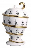 декоративная ваза с крышкой пьеро форназетти serpentino gold в Чите