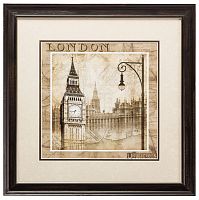 постер с паспарту в раме london calling в Чите