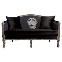 диван «вуаль» fornasetti прямой черный в Чите