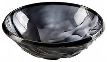 блюдо черное с рельефным декором 45х17 см moon в Чите