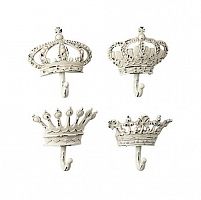 набор настенных крючков queen white в Чите