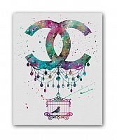 постер chanel а4 в Чите