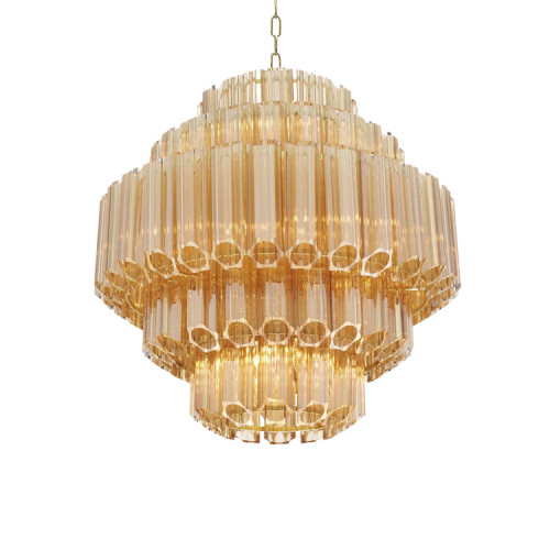 люстра vittoria 10 cognac от delight collection коньячная в Чите