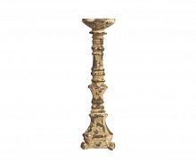 подсвечник фигурный бежевый состаренный на 1 свечу antique blue, 35 см в Чите