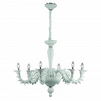 подвесная люстра ideal lux ca rezzonico sp6 bianco в Чите