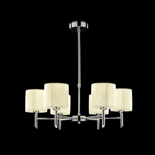 люстра mx92905-6a от illuminati хром/слоновая кость в Чите