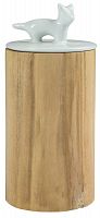 ваза настольная guard cat wood tall в Чите