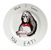 тарелка what i leave - you eat в Чите