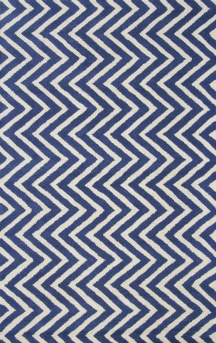 ковер zig zag синий 140х200 в Чите