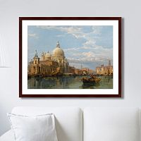 картина: santa maria della salute, venice, 1855г. в Чите