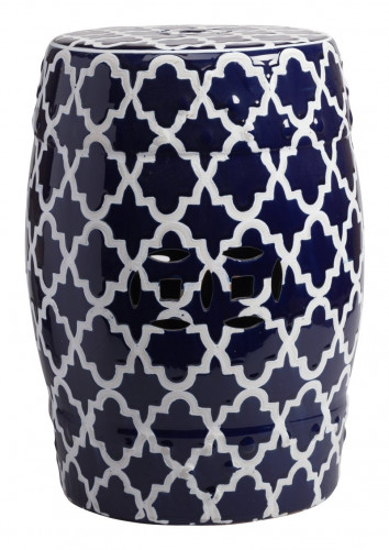 керамический столик-табурет istanbul stool dark blue в Чите
