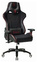 кресло игровое a4 bloody gc-400 черный/красный искусст.кожа/ткань в Чите