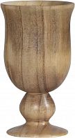 ваза кубок деревянная 13х22,5 см goblet в Чите