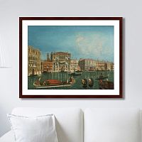 картина: venice, palazzo foscari and palazzo balbi, 1735г. в Чите