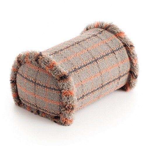 подушка большая-рол tartan terracotta от gan в Чите