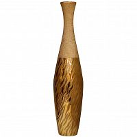 ваза керамическая золотая art 17,5х17,5х80 в Чите