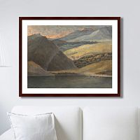 картина: view on lake maggiore at evening, 1781г. в Чите