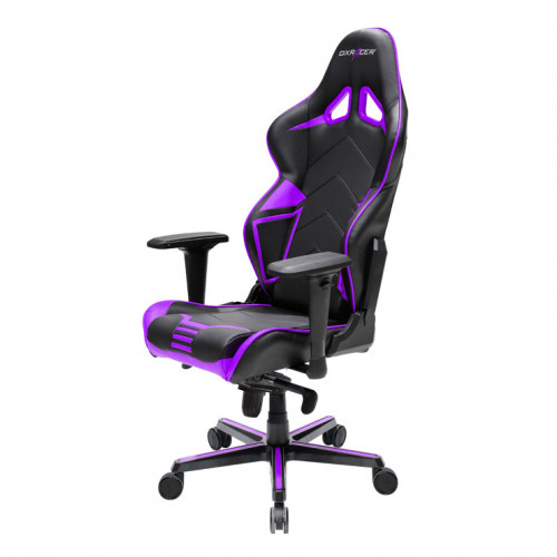 кресло геймерское dxracer racing черно-фиолетовое в Чите