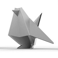 держатель для колец origami птица хром в Чите