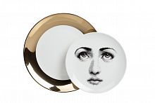 комплект тарелок пьеро форназетти golden faces в Чите