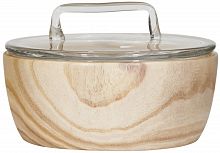 ваза настольная basket wood low в Чите