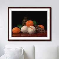 картина: still life with wrapped tangerines, 1889г. в Чите