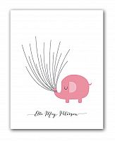 постер pink elephant а3 в Чите
