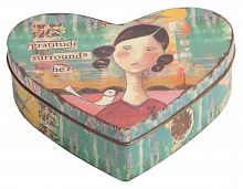 металлическая шкатулка (коробка) corazon в Чите
